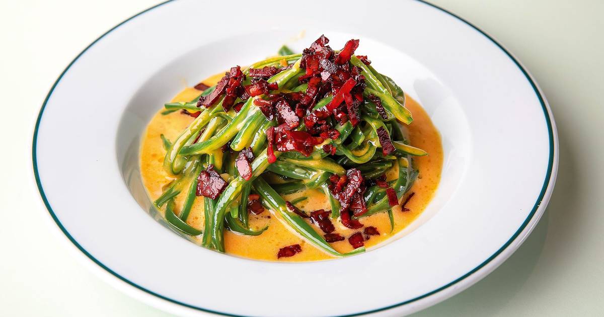 Chegou a primavera: vai uma carbonara de feijão-verde?