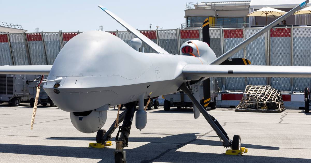 Drones de guerra MQ-9 Reaper chegam à Base das Lajes esta segunda-feira: MNE português autorizou