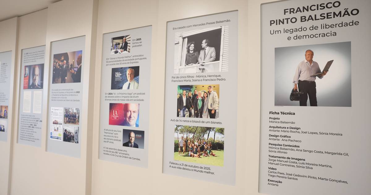 Francisco Pinto Balsemão: uma vida em exposição na sede do grupo Impresa