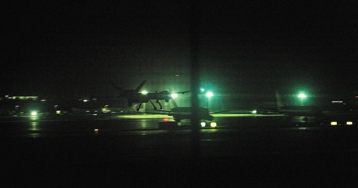 Primeiro drone norte-americano MQ-9 Reaper já passou pela Base das Lajes: veja as imagens