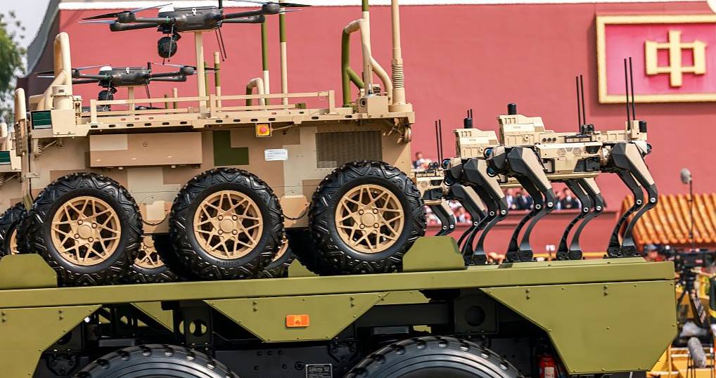 China mostra os dentes dos seus “lobos robôs” e Washington toma nota