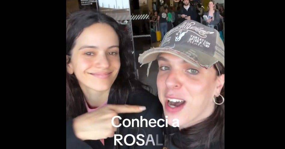 Kiko Is Hot encontra Rosalía no aeroporto de Lisboa: “Como sou abusado e não mereço o chão que piso, disse assim: podemos tirar uma foto?”
