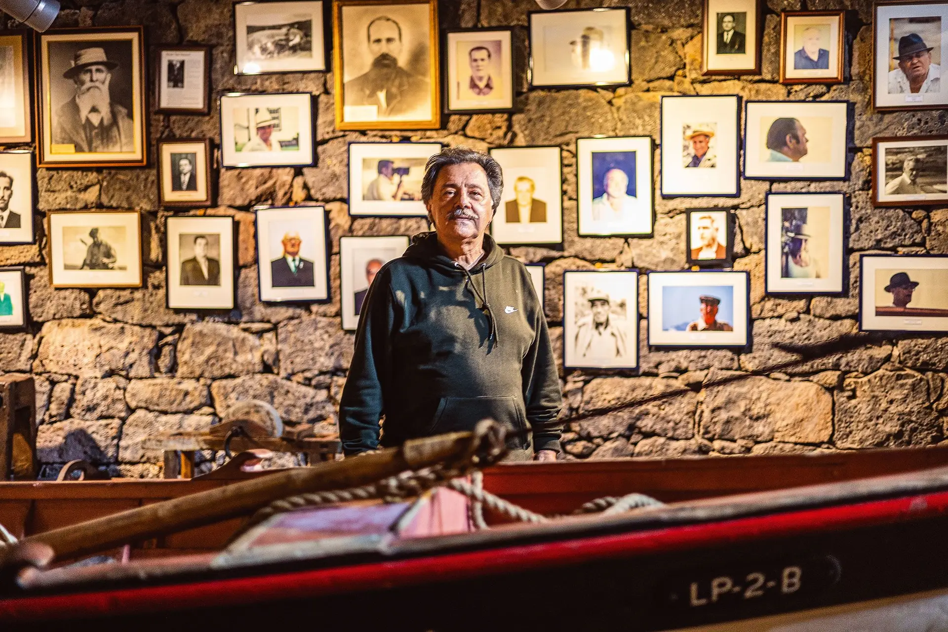 Manuel Costa Júnior é o atual diretor do Museu dos Baleeiros nas Lajes do Pico