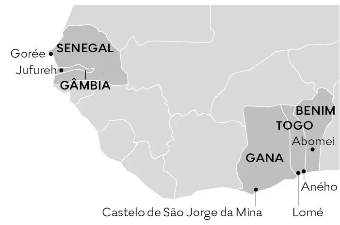 Na rota dos escravos pela África Ocidental, com factos, emoções e outros 'fantasmas'