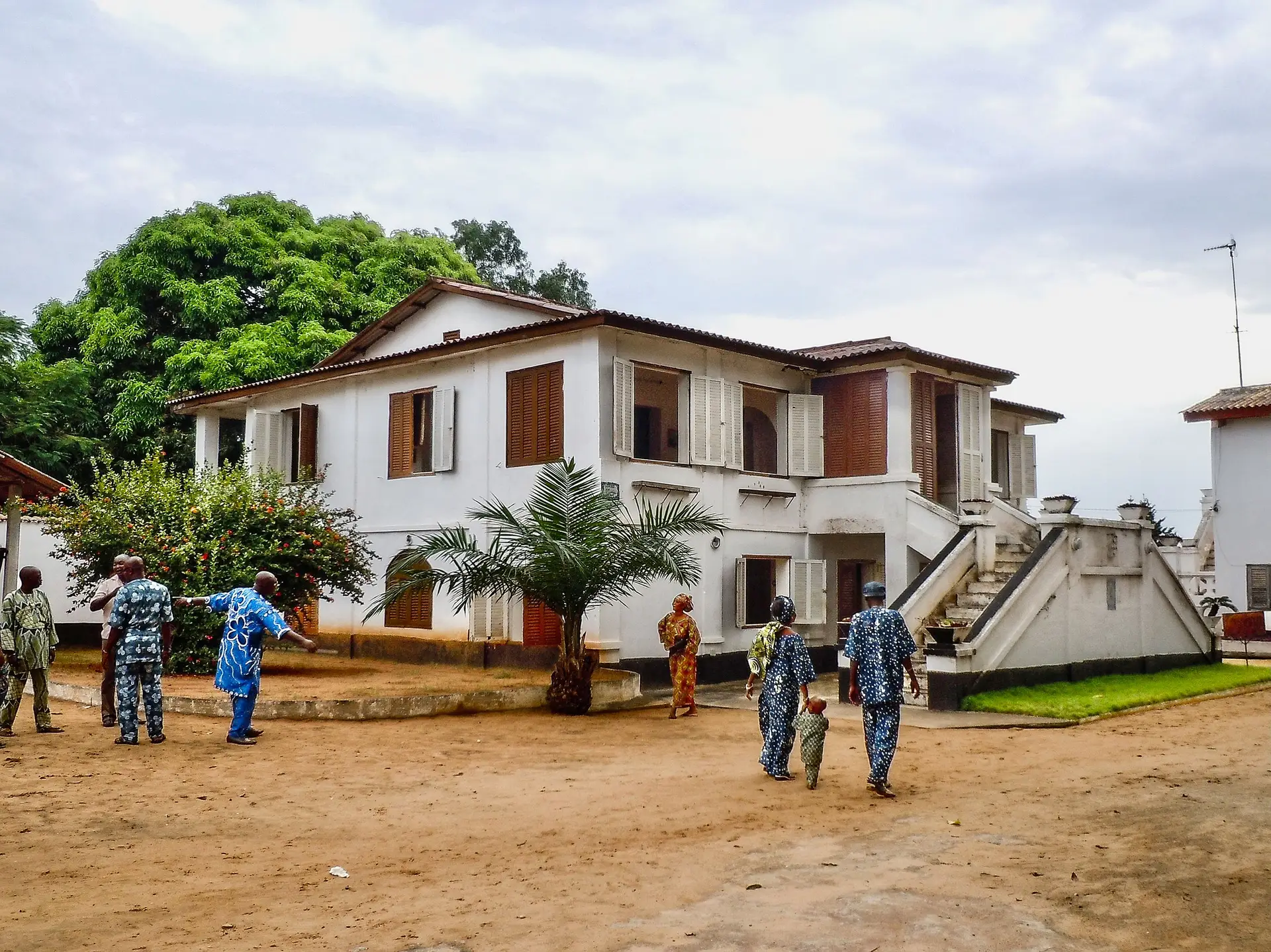 Vestígios. O interior do Forte de São João Batista de Ajudá, no Benim