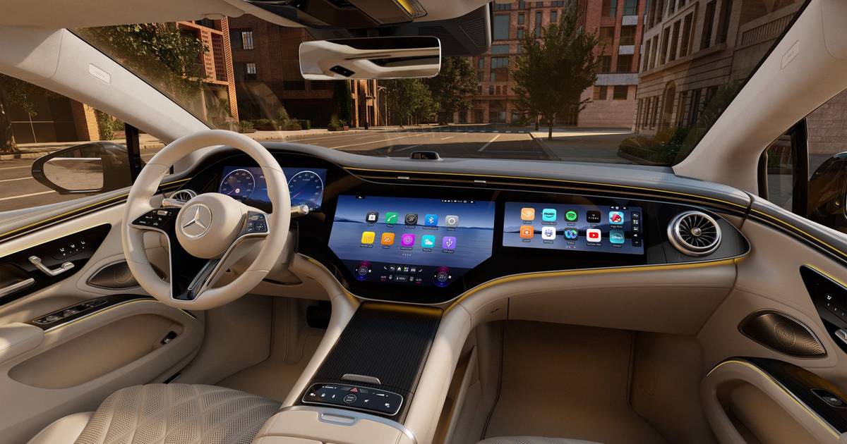 Mercedes apresenta o novo modelo elétrico EQS com uma autonomia recorde de 867 quilómetros