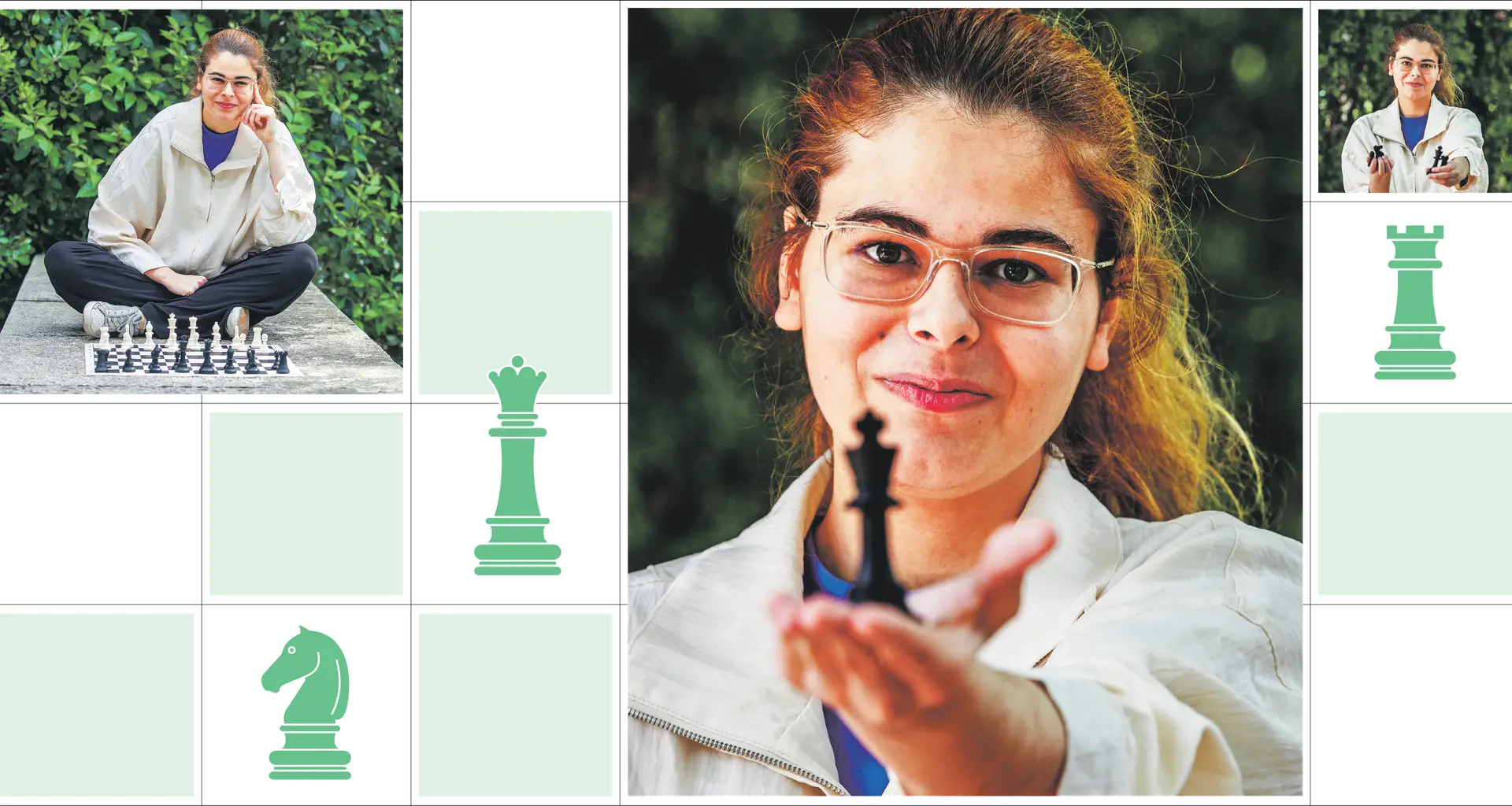 Filipa Pipiras tem 20 anos e tornou-se a primeira Grande Mestre Feminina portuguesa