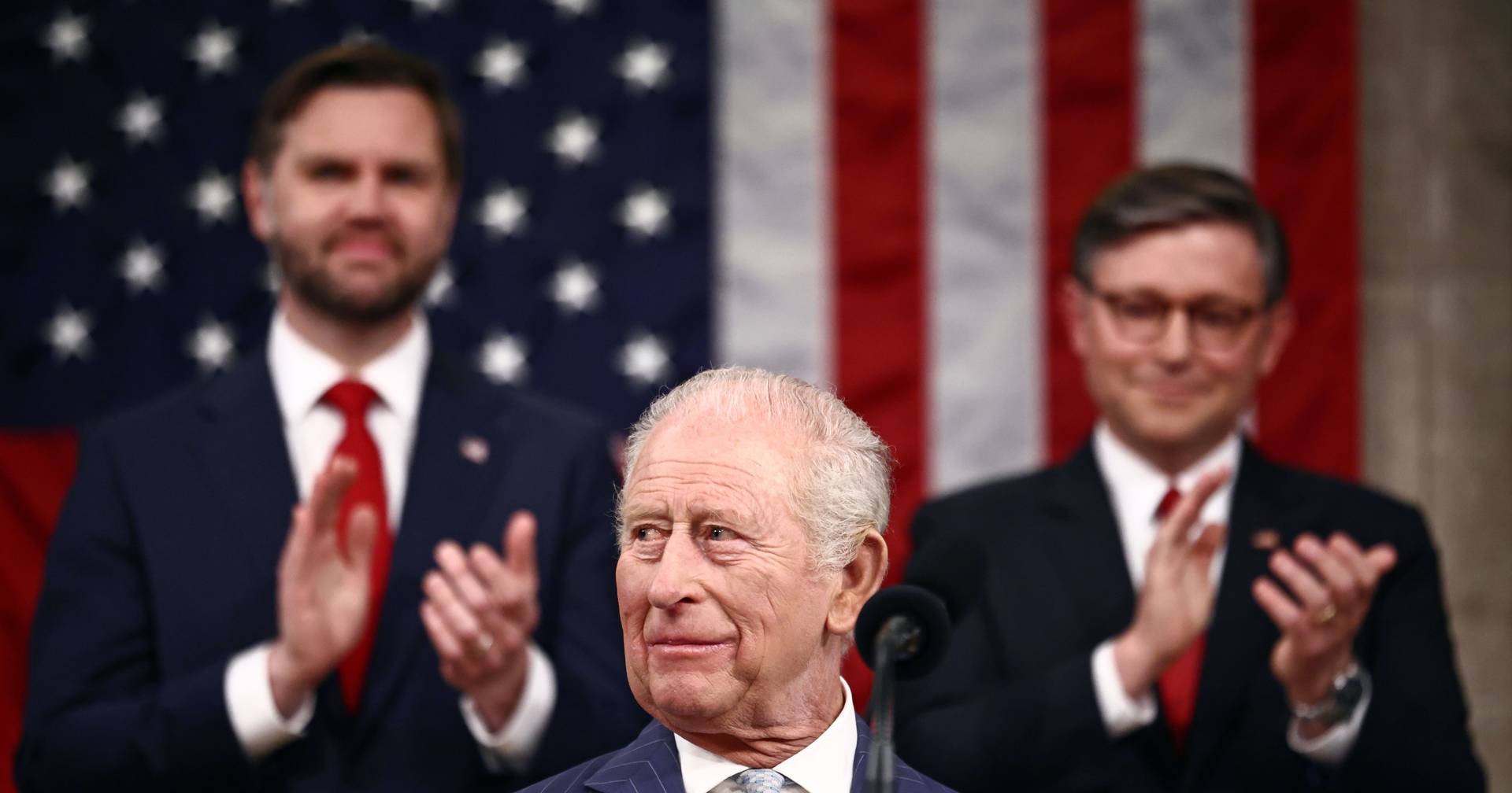 Carlos III brinda com Trump e evoca o incêndio de 1814 em jantar de Estado na Casa Branca — image 1