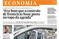 “Era bom que o controlo de fronteiras fosse posto no topo da agenda”