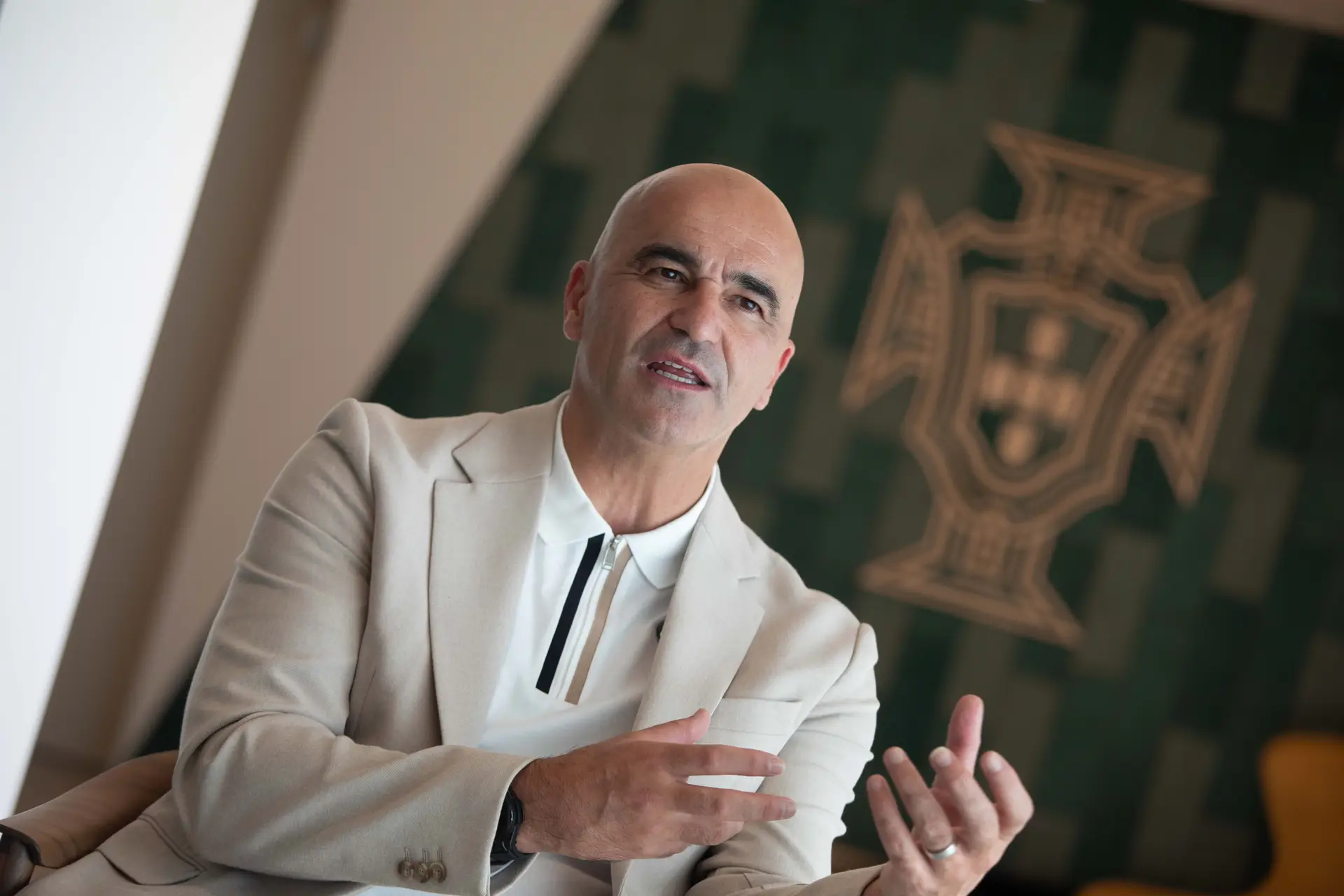 Para Roberto Martínez, ganhar o Mundial só será objetivo quando Portugal já tiver conquistado um