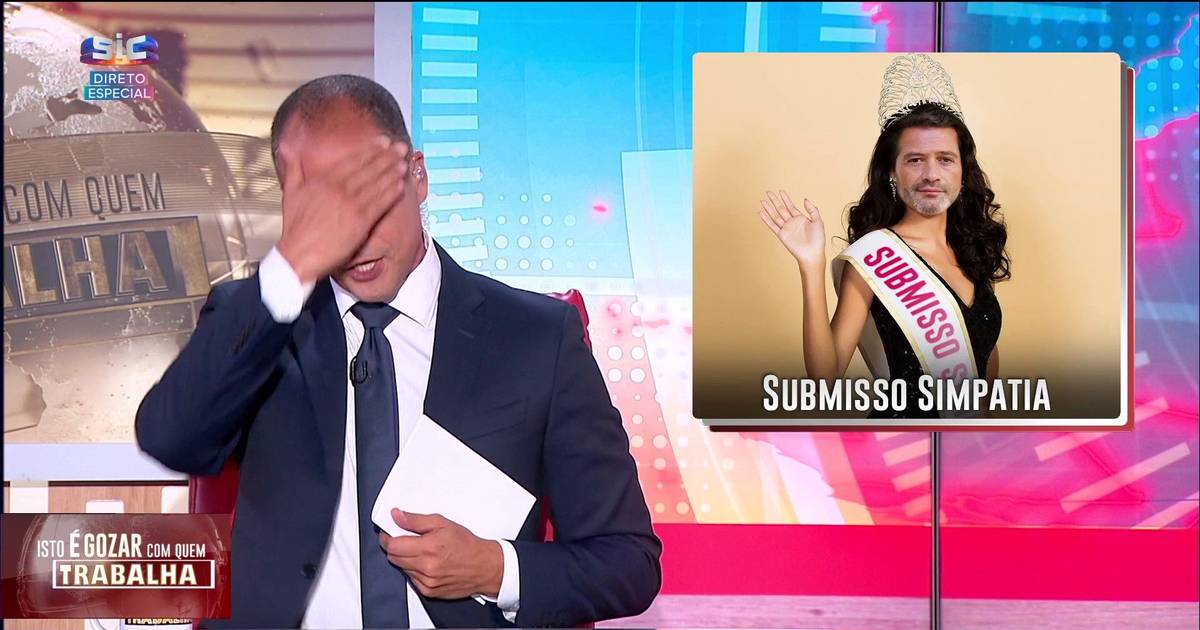 “O que o amor faz a uma pessoa”: Ricardo Araújo Pereira mostra a primeira vez que Ventura é visto em público com microfones e está calado