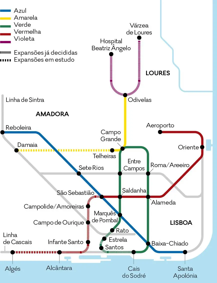 Expansão do Metro de Lisboa avança a conta-gotas