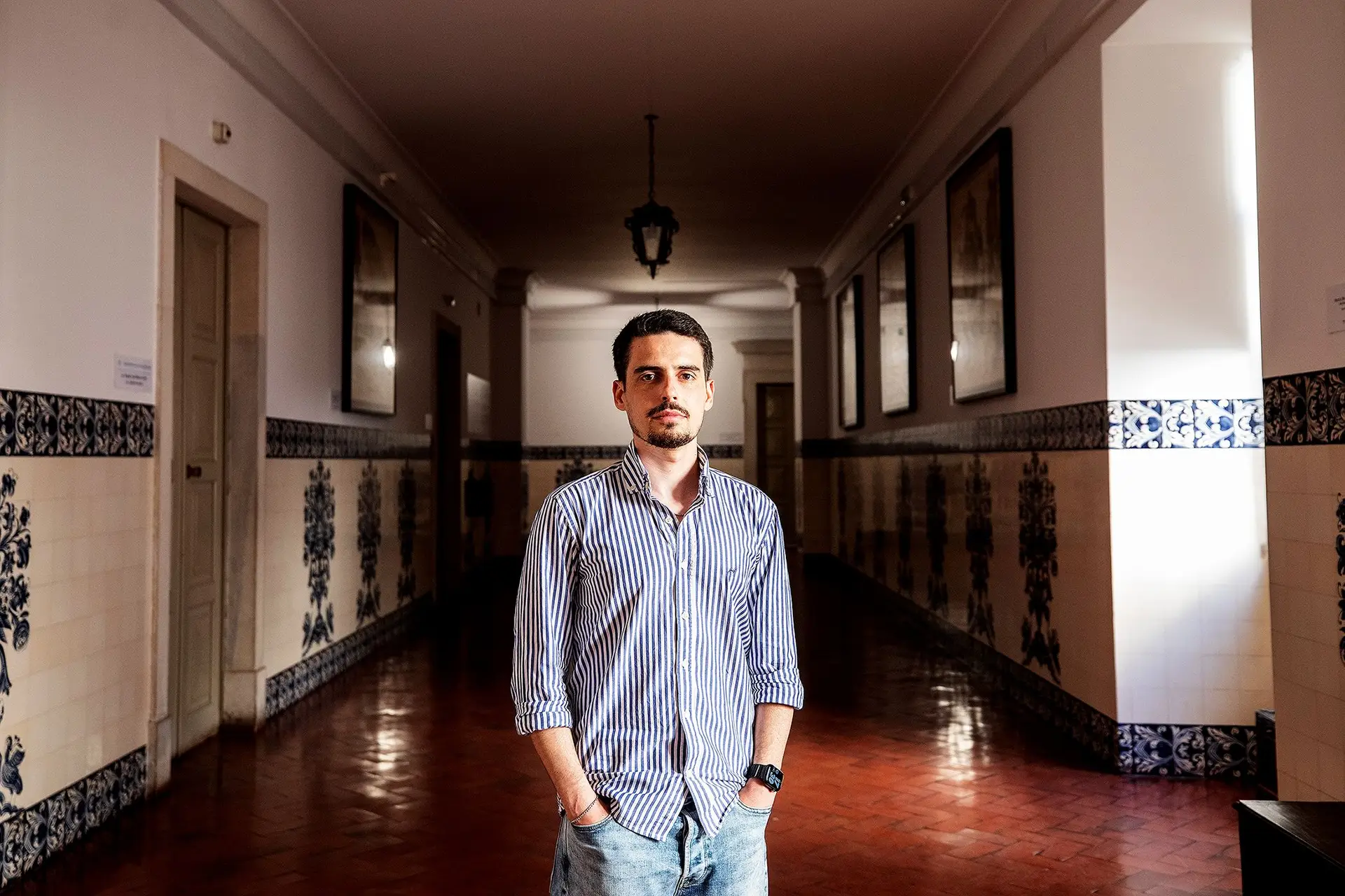 O investigador Félix Rodrigues 