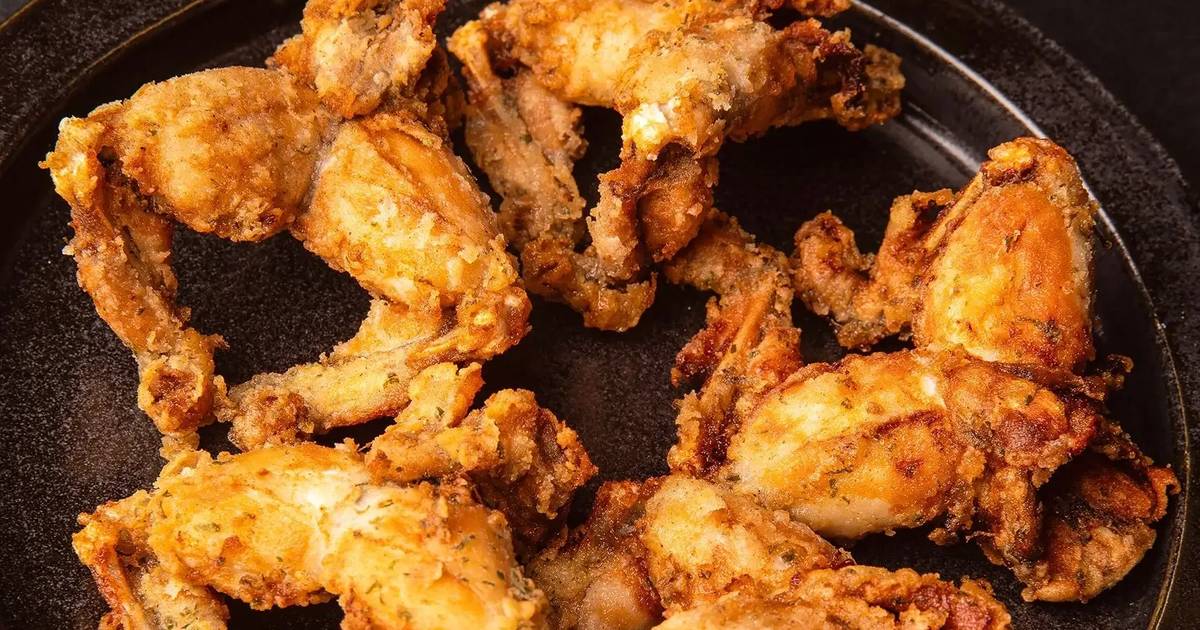 Receitas: E para algo completamente diferente, coxas de rã fritas