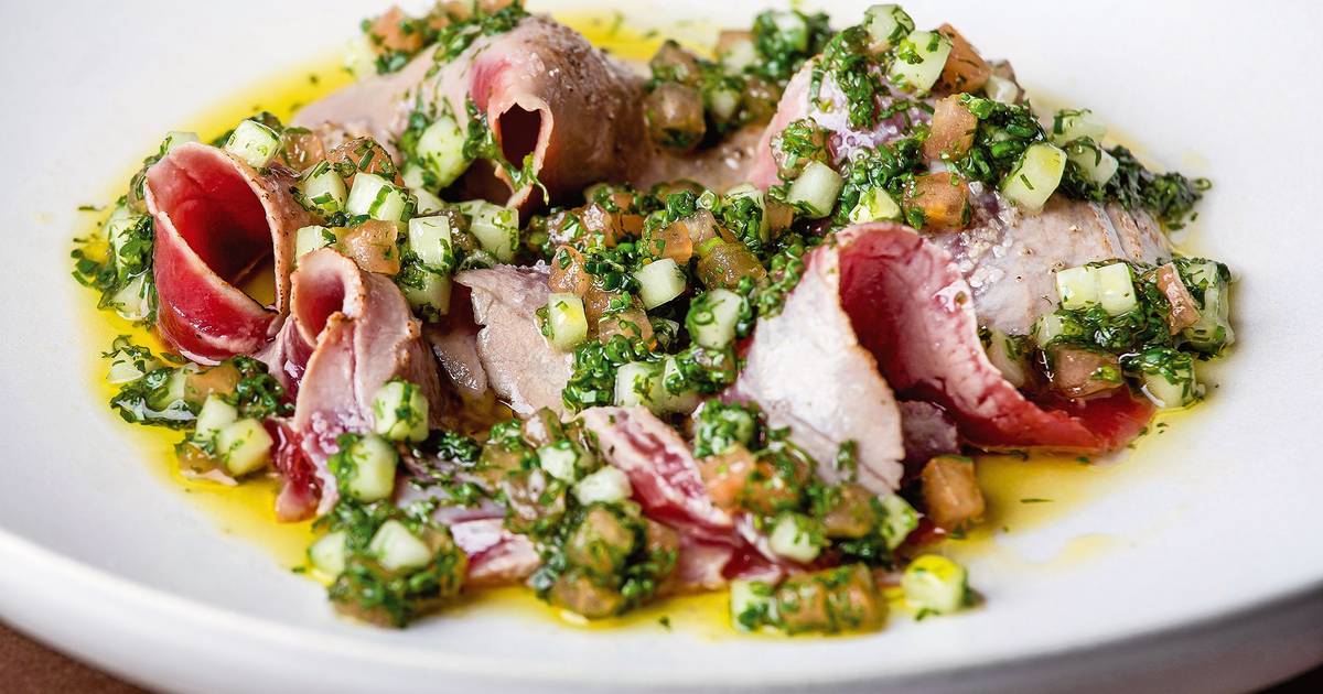 Receitas: Como preparar um carpaccio de atum e molho de ervas