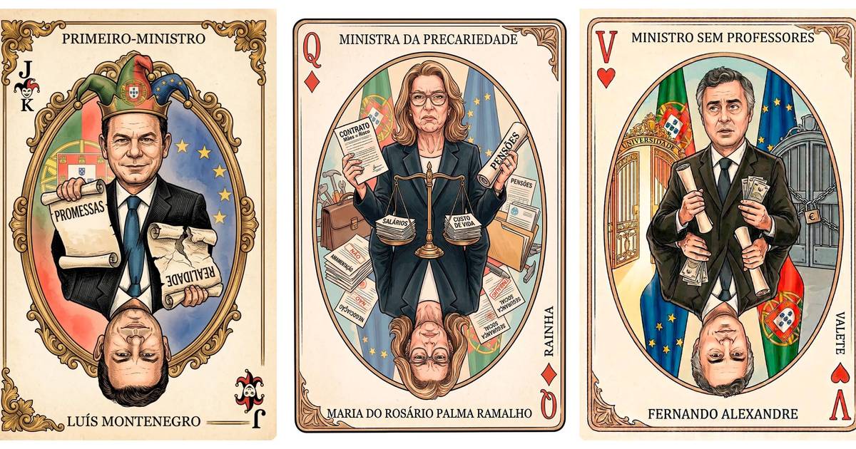 Do "ministro sem professores" à "dama curandeira do caos": PS lança tarot, jogos e um quiz para criticar governo