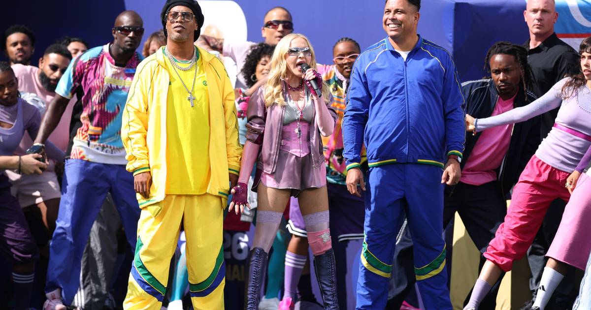 Shakira, Madonna, Justin Bieber e até os Marretas: o vídeo do espetáculo de intervalo da final do Mundial de Futebol
