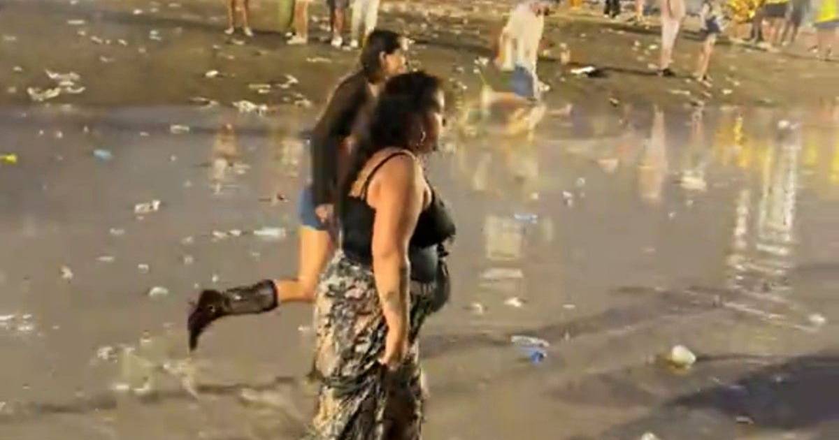 Enormes bolas de granizo caem sobre concerto de Bad Bunny em Milão e evacuam recinto com 80 mil pessoas: os vídeos da tempestade