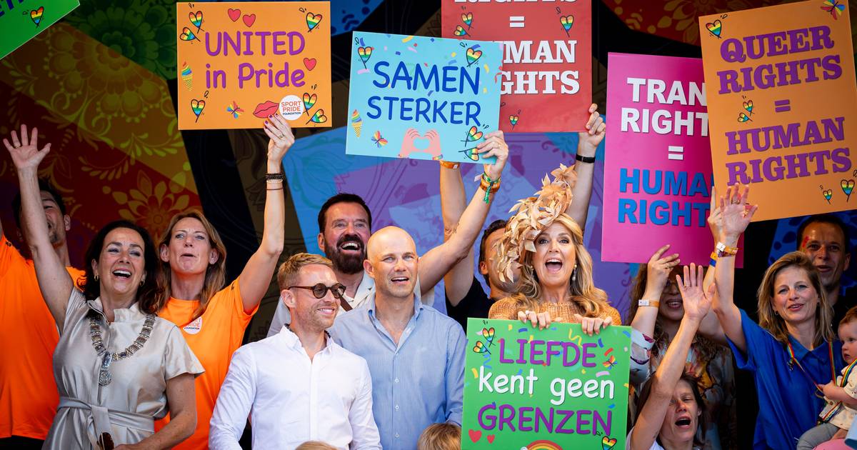 Rainha Máxima da Holanda faz história ao abrir WorldPride em Amesterdão e apoiar direitos LGBTQIA+