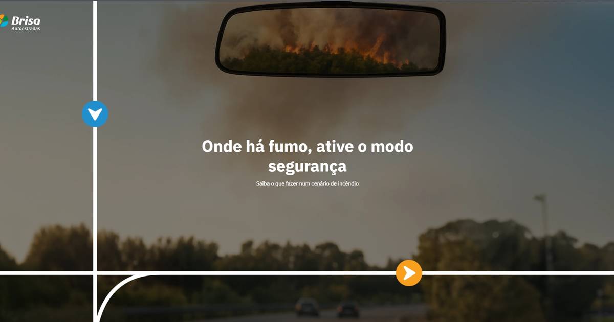 Incêndio na estrada? As recomendações da Brisa