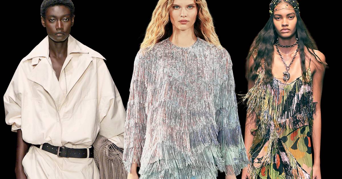Moda: O regresso das franjas, agora em movimento
