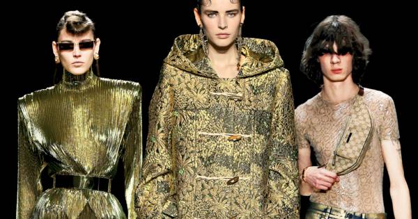 Luxo e sofisticação marcam as novas tendências da moda, numa homenagem aos anos 80