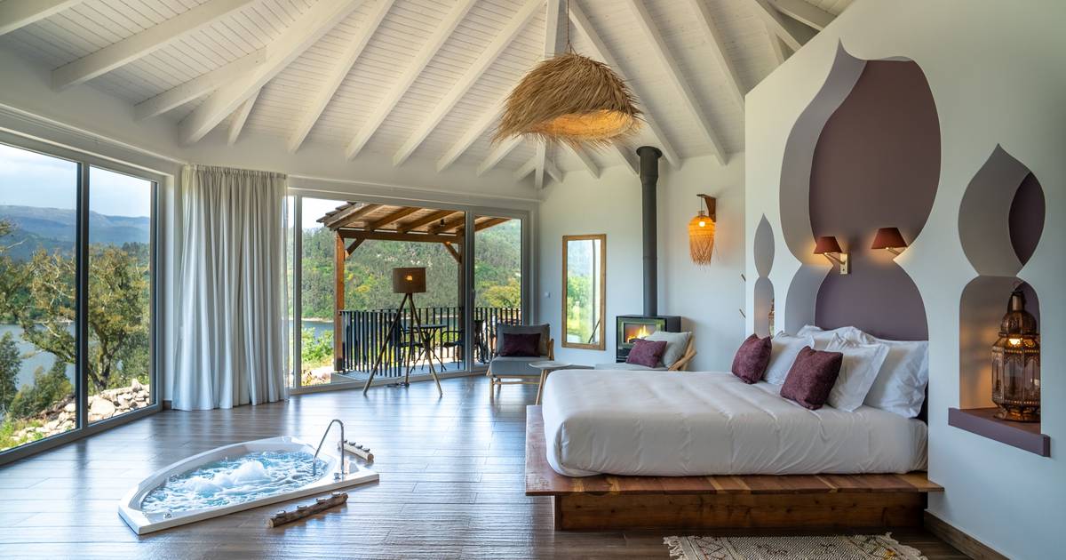 O paraíso mora aqui: romântico e exótico, há um novo hotel no vale encantado do rio Vouga