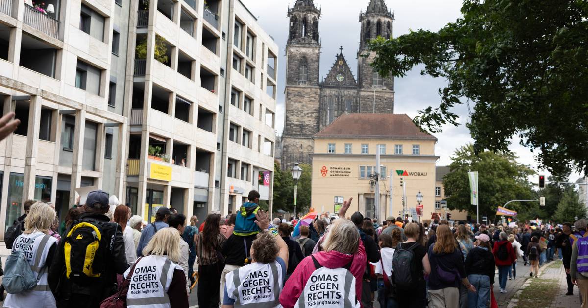 Tausende demonstrieren für „Demokratie" am Vorabend eines möglichen historischen AfD-Sieges