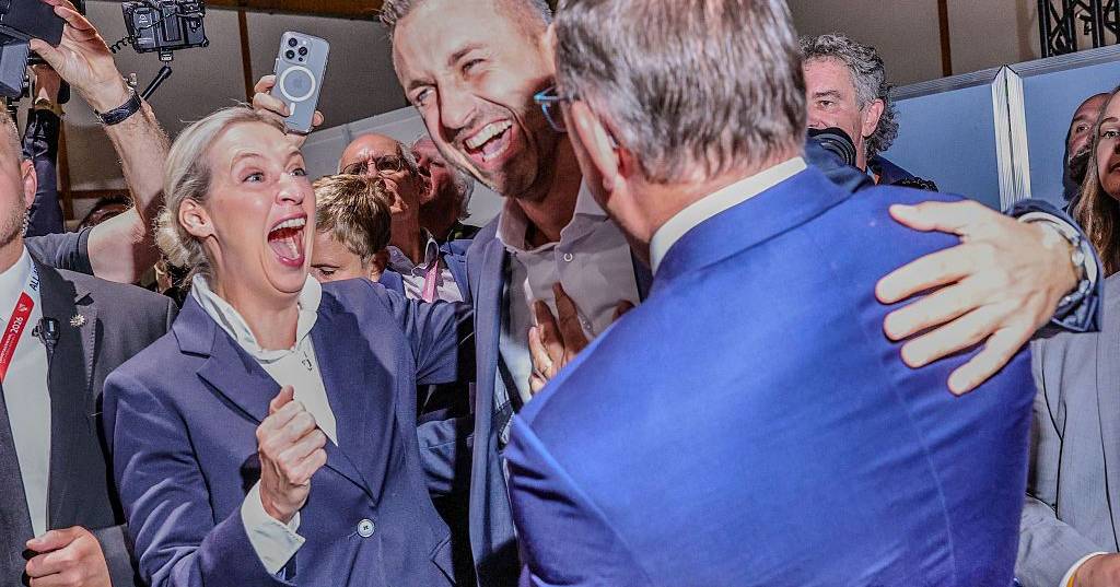 Vitória da AfD na Saxónia-Anhalt provoca preocupação em França e críticas de Tusk na Polónia