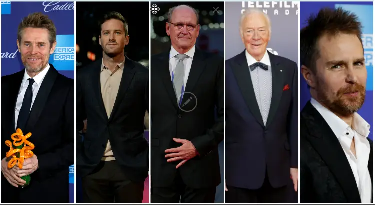 Nomeados para melhor ator secundário de Cinema