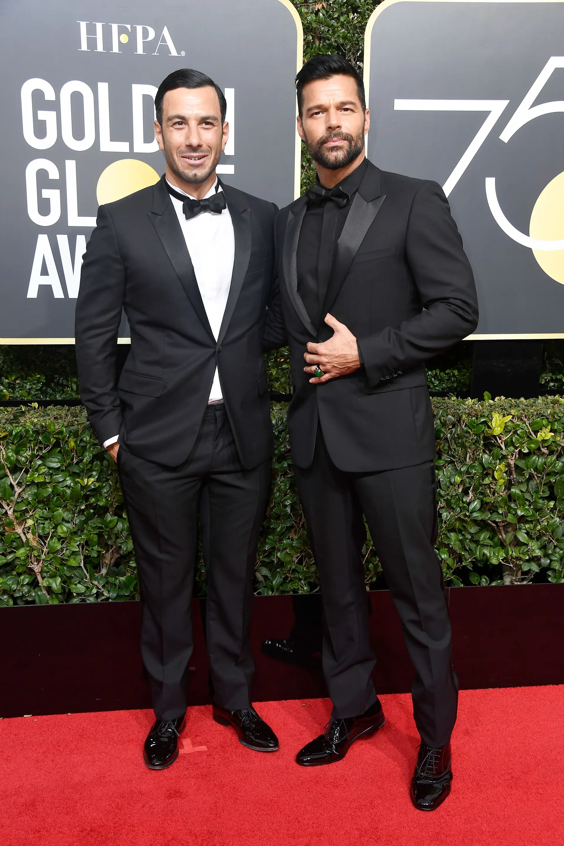 Na companhia do noivo, Ricky Martin assume que quer ter mais filhos