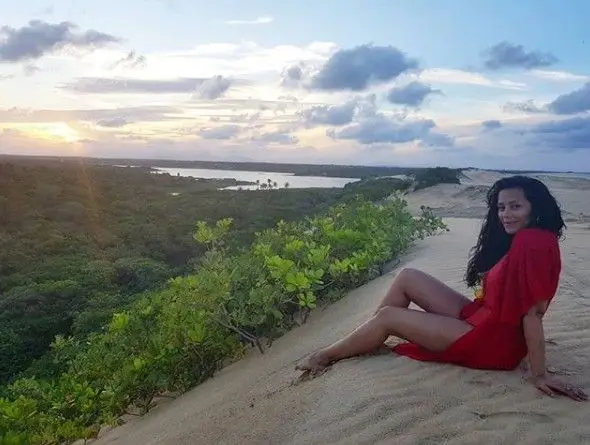 As férias de sonho de Sofia Ribeiro no Brasil