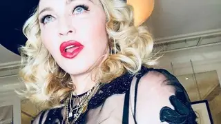 Madonna no jogo do Benfica