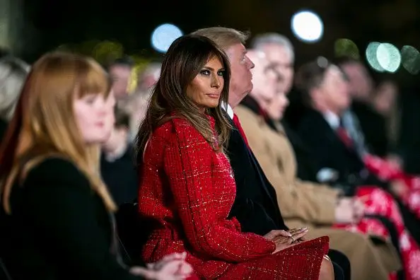 Melania é a única que é vista de forma positiva