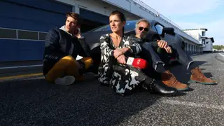 Ricardo Carriço e João Maneira ao volante da "Lamborghini Experience"