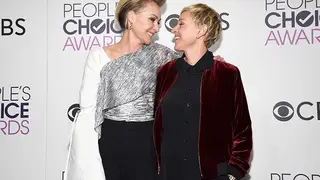 Ellen DeGeneres assinala o aniversário da mulher, Portia de Rossi da forma mais divertida