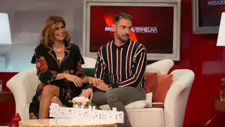 Liliana Campos e Cláudio Ramos fazem balanço de 1000 programas de 'Passadeira Vermelha'