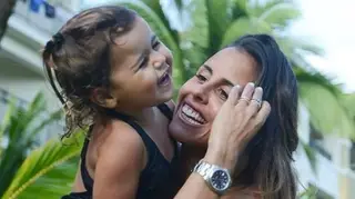 Filha mais nova de Carolina Patrocínio preparada para a chegada do bebé