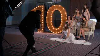 Nos bastidores da campanha de aniversário do Fama Show