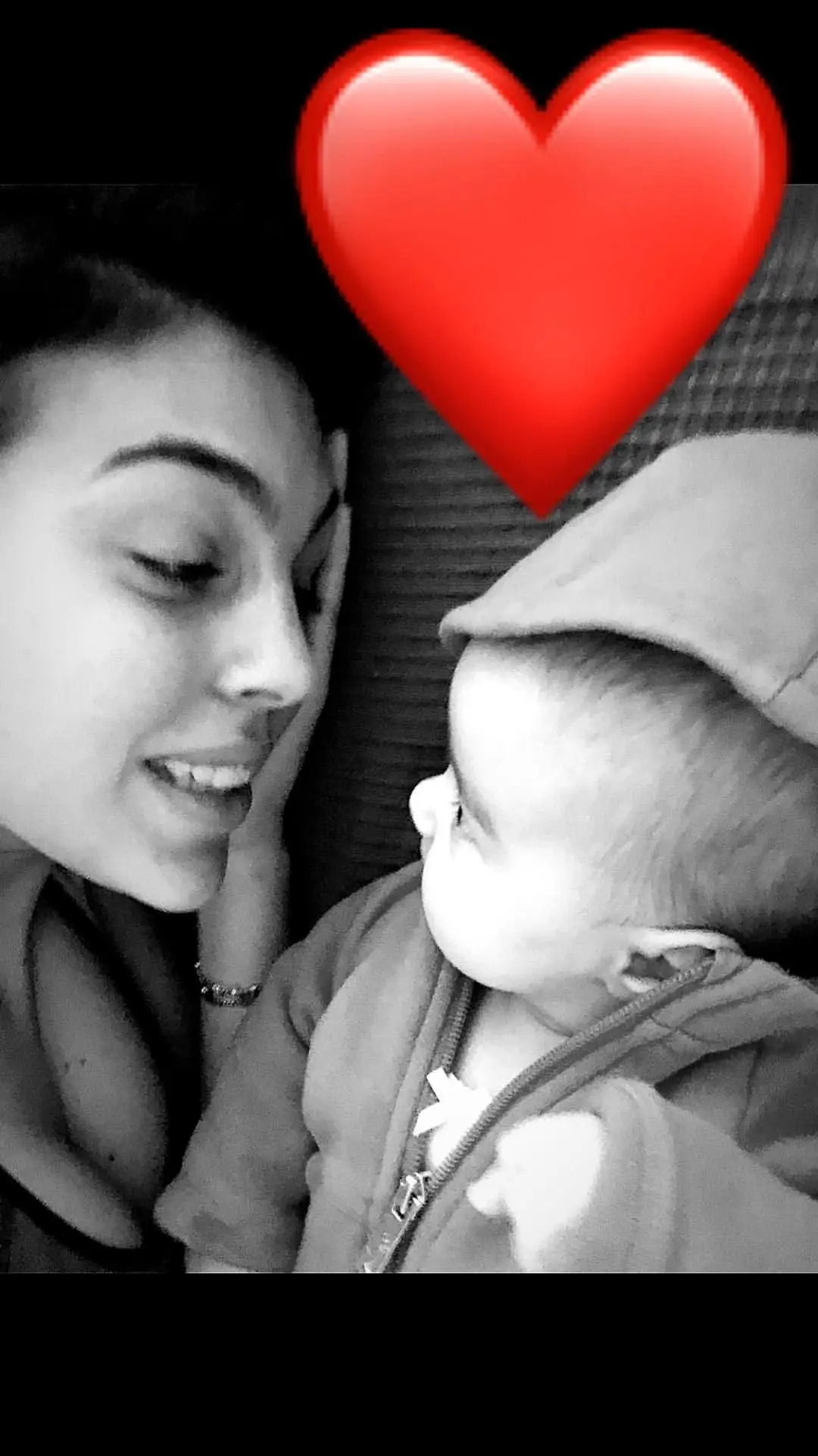 Georgina Rodríguez mostra o sorriso de Alana Martina