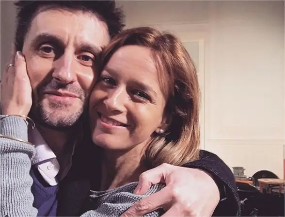 Daniel Oliveira com Margarida Vila-Nova que conhece há 19 anos.