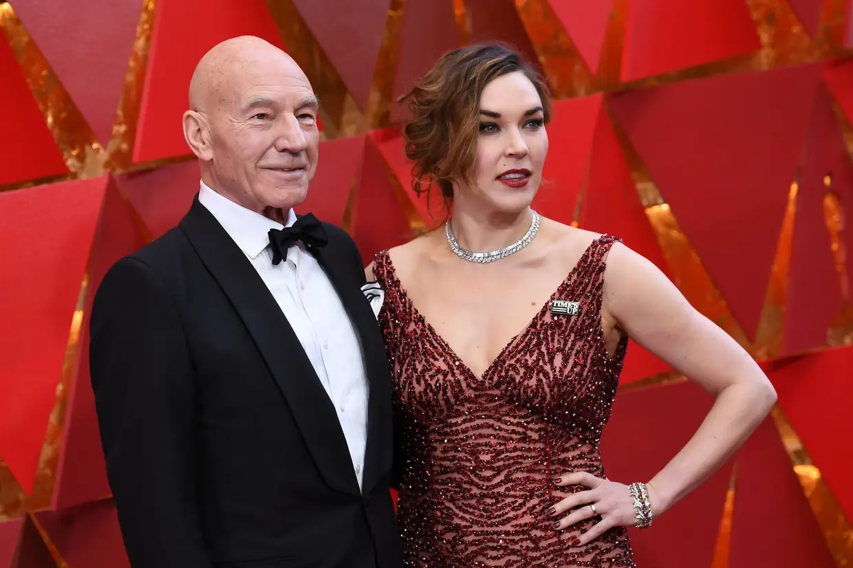 Patrick Stewart e Sunny Ozell