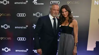 Cláudia Vieira e Ricardo Carriço anfitriões na noite dos Óscares no Amoreiras
