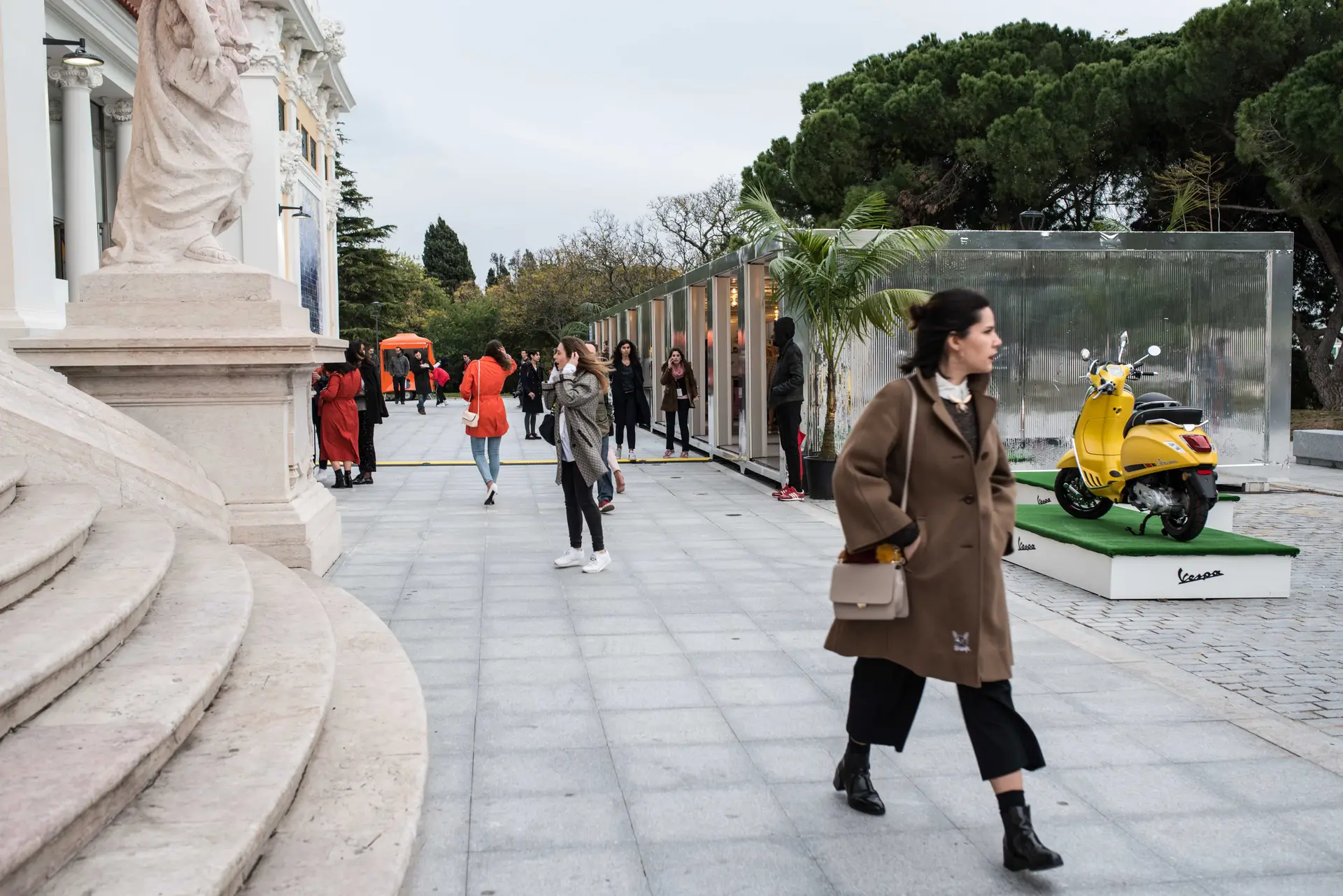 Rostos conhecidos no segundo dia da Moda Lisboa