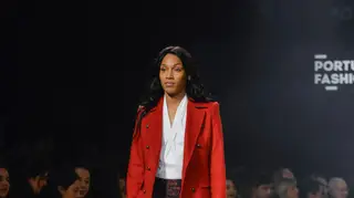 Patrícia Mamona e Nélson Évora encantam no Portugal Fashion