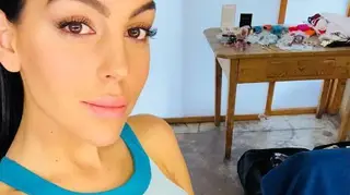 Georgina Rodríguez rendida aos encantos das filhas