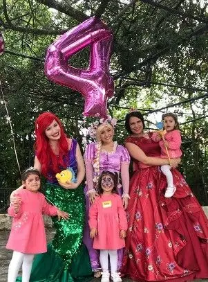 As fotos da festa de aniversário da filha e da sobrinha de Carolina Patrocínio