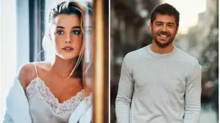 Lourenço Ortigão encantado com o look de Kelly Bailey em Cannes