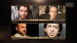 Miguel Loureiro após vencer Globo de Ouro de Melhor Ator de Teatro: "Agradeço à minha mulher e aos nossos cinco filhos"