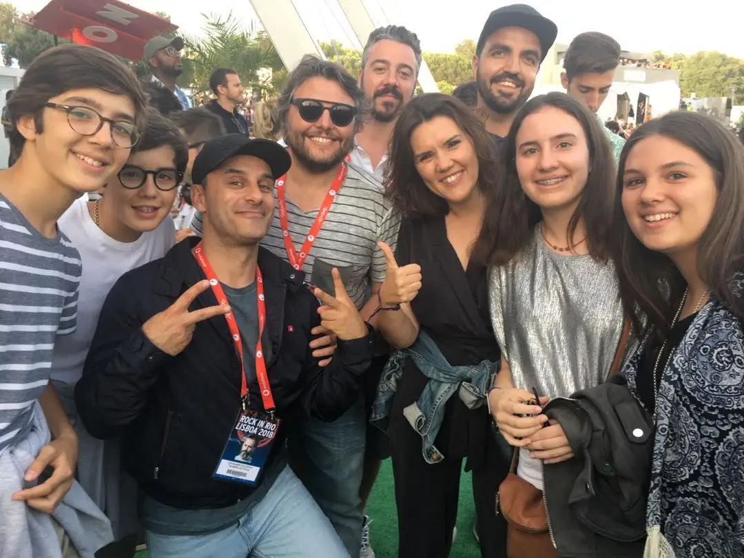 Assunção Cristas esteve no Rock in Rio